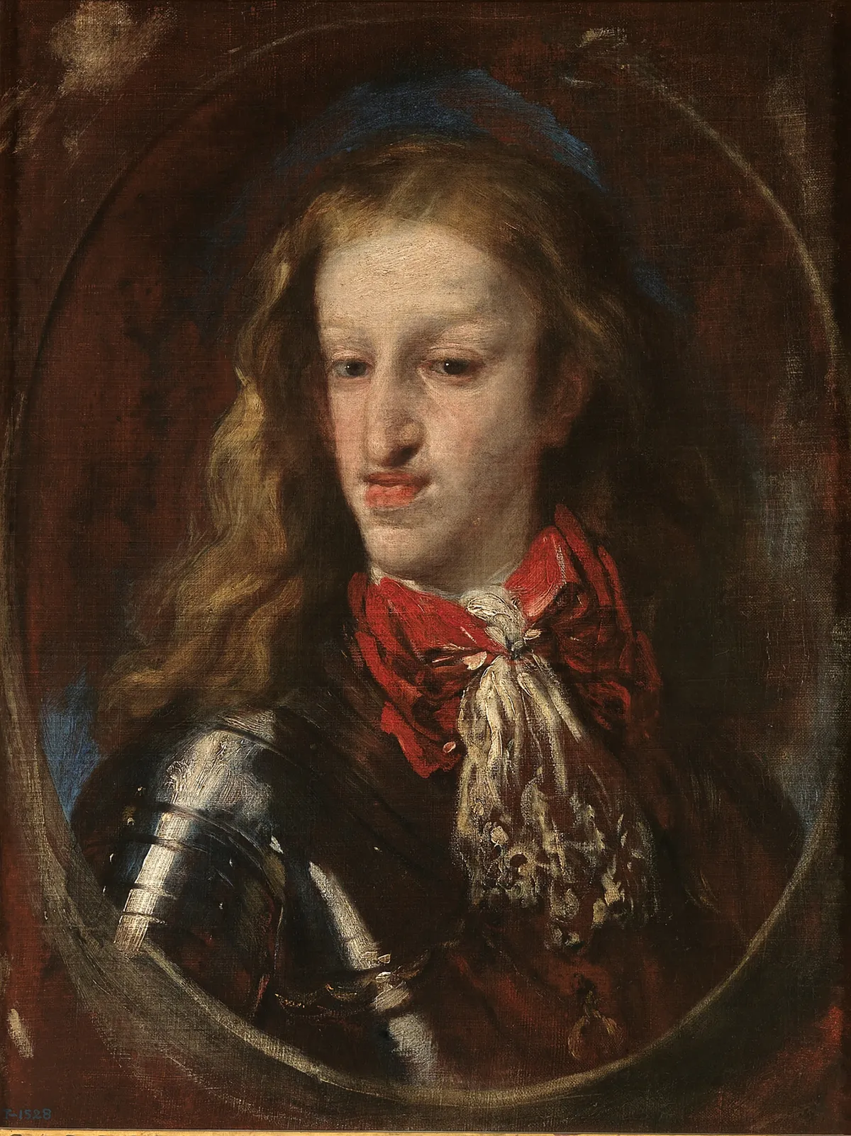 II. Károly spanyol király portréja, aki a Habsburg belterjesség áldozata volt.