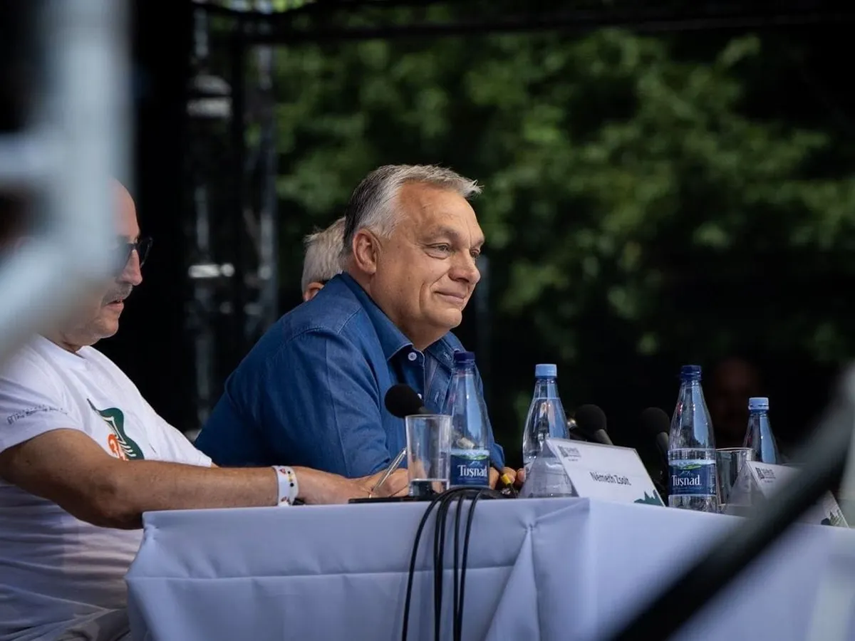 Fontos üzenetet küldött Tusványosról Orbán Viktor