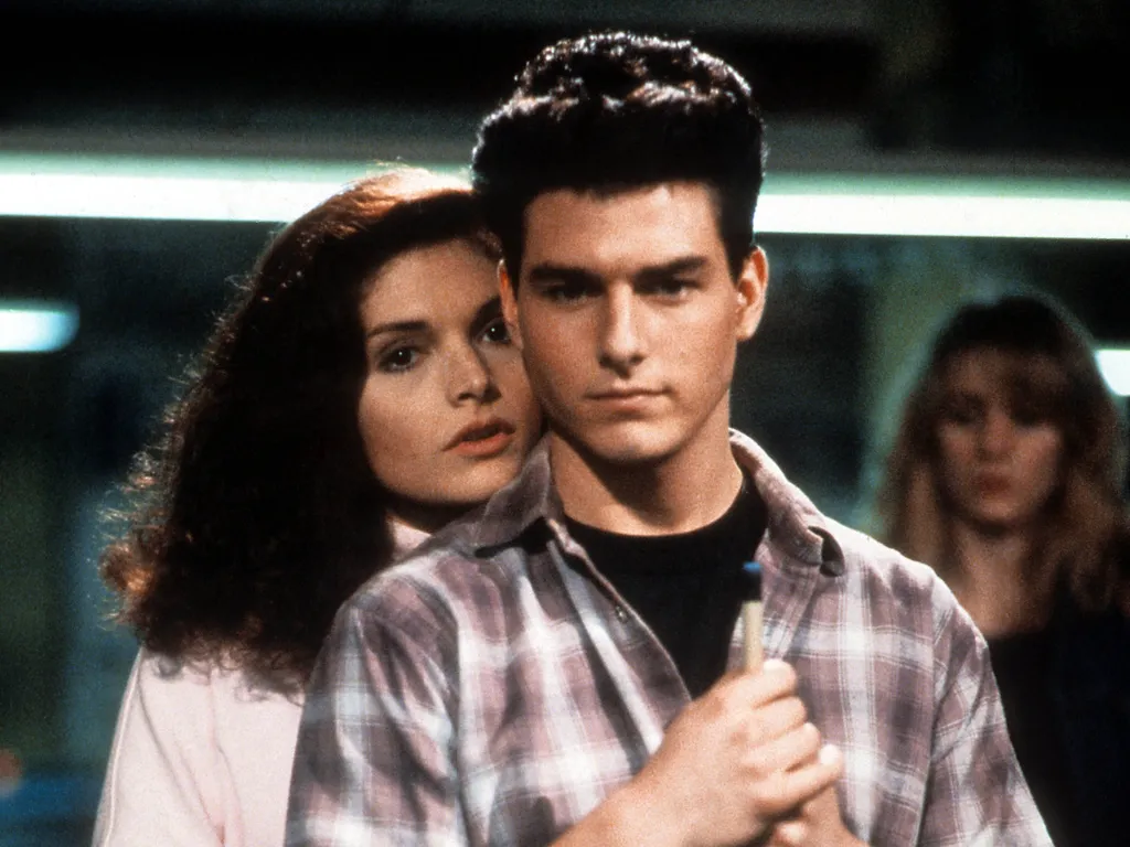 Tom Cruise, TomCruise,                      LA COULEUR DE L'ARGENT
THE COLOR OF MONEY
1986
de Martin Scorsese
Mary Elizabeth Mastrantonio
Tom Cruise.
d'apres le roman de Walter Tevis
based on the novel by Walter Tevis
COLLECTION CHRISTOPHEL © Touchstone P
