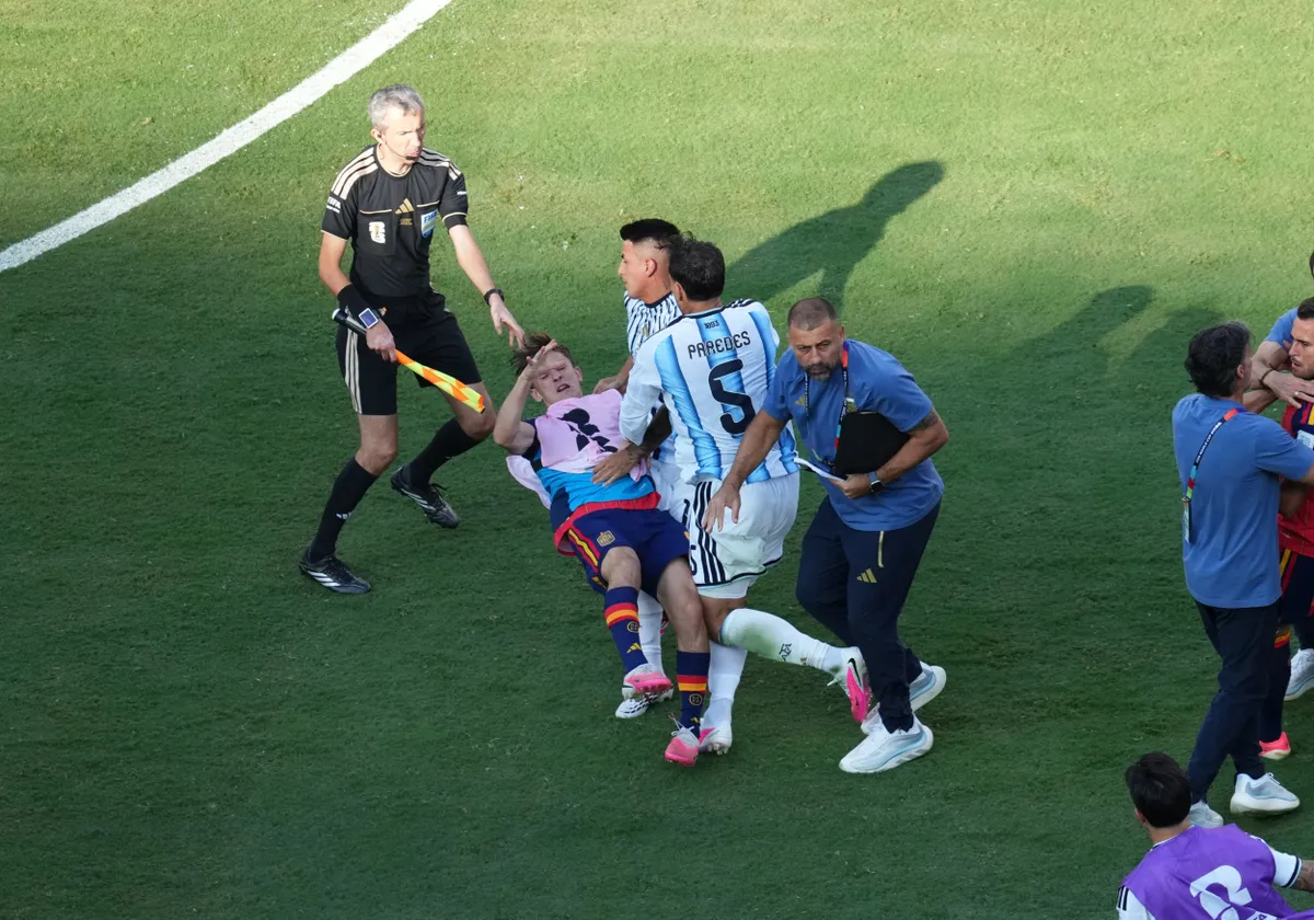 Leandro Paredes jelenetet rendezett a vb-döntő után