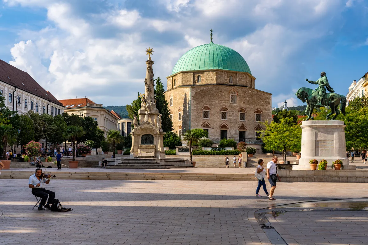Pécs belvárosa