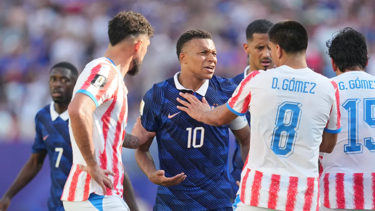 Rasszista támadások érték Kylian Mbappét a Paraguay-Franciaország vb-meccs után