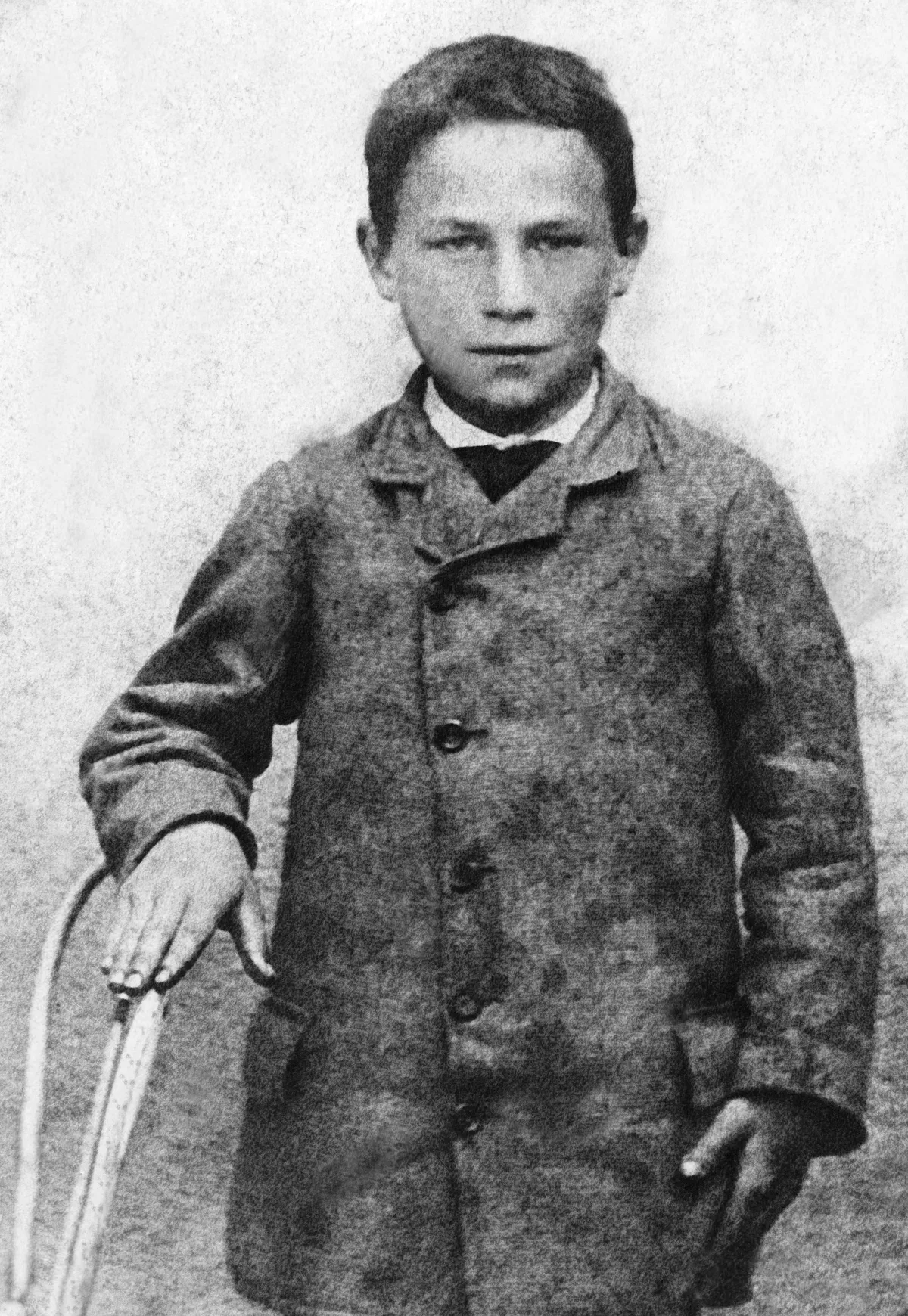 Joseph Meister portréja aki az első veszettség elleni oltást kapta