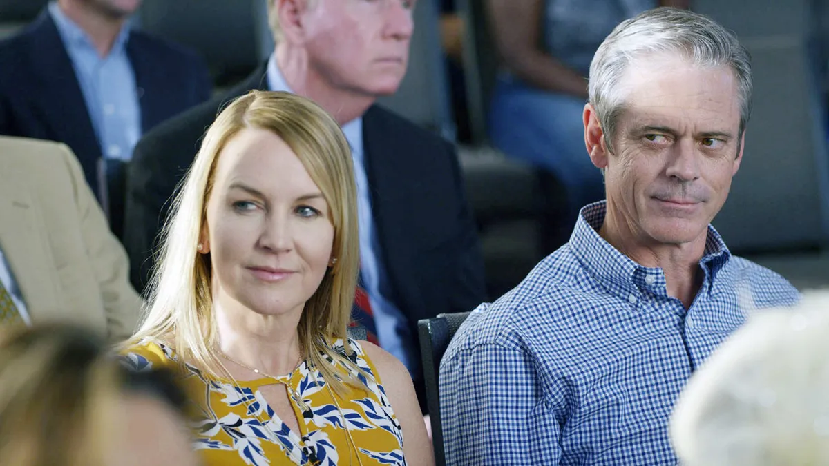 A QUESTION OF FAITH, from left: Renee O'Connor, C. Thomas Howell, 2017.,Image: 350762118, License: Rights-managed, Restrictions: , Model Release: no xena