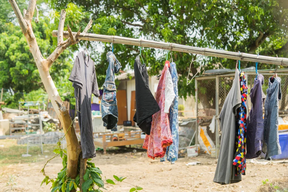 Clothes drying, wood drying