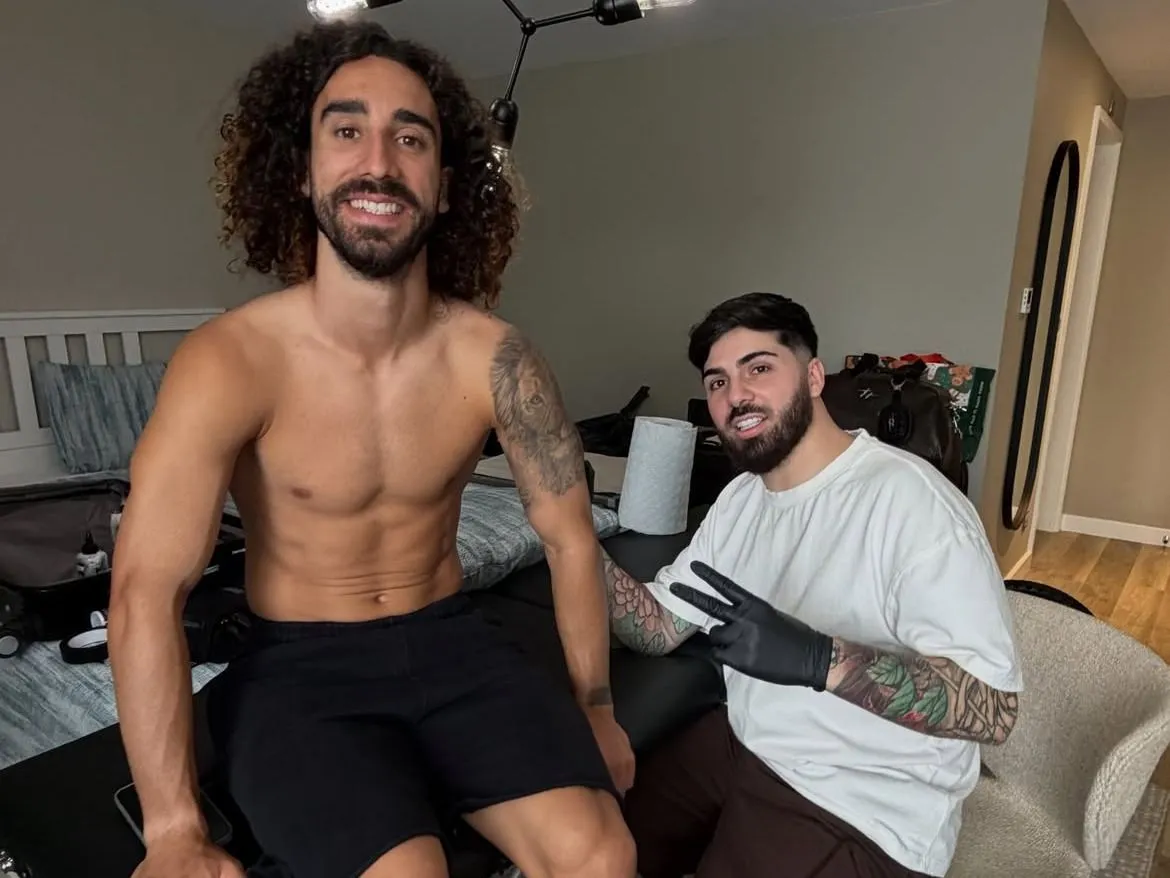 Cucurella magára tetováltatta Luis de la Fuente szövetségi kapitány portréját