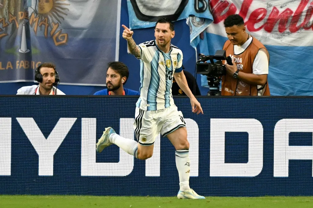 Lionel Messi szerzett vezetést az argentinoknak