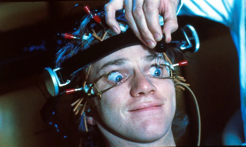 Orange mécanique  A Clockwork Orange   Year: 1971 - uk  Malcolm McDowell   Director: Stanley Kubrick (Photo by Archives du 7eme Art / Photo12 via AFP)