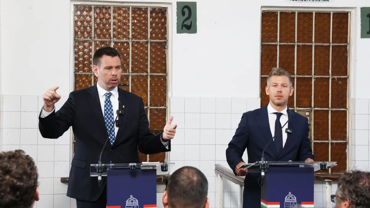 Vitézy Dávid Magyar Péter mellett jelentette be a metrómeghosszabbítást