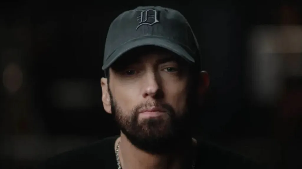 STANS (EMINEM & HIS BIGGEST FANS)
STANS
2025
de Steven Leckart
Eminem.
COLLECTION CHRISTOPHEL © DiGa Studios - Hill District Media - Shady Films - Chrome Bumper Films
documentaire; musique; music; rap; concert; live; documentary (Photo by DiGa Studios - Hill District Med / Collection ChristopheL via AFP)