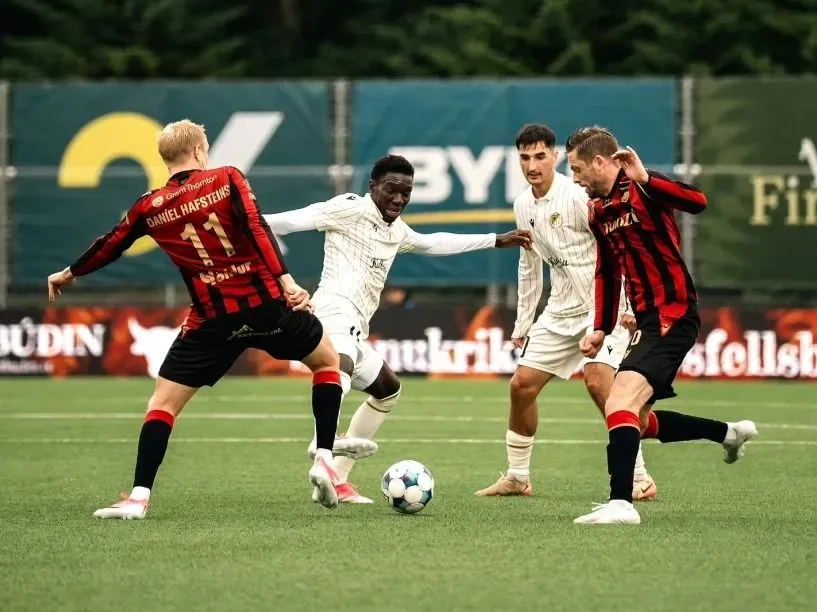 Az izlandi Vikingur jobban futballozott az első félidőben