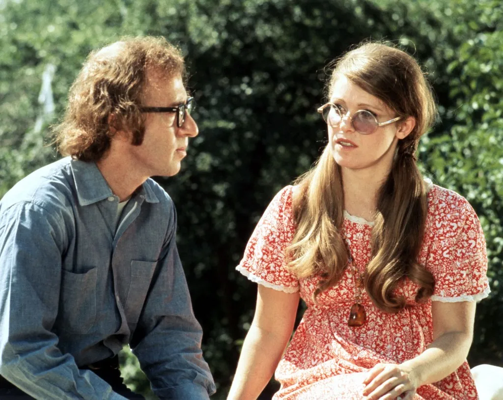 Bananas 
1971 
directed by Woody Allen
Louise Lasser
Woody Allen.
COLLECTION CHRISTOPHEL / RnB © Jack Rollins & Charles H. Joffe Productions / United Artists (Photo by Jack Rollins & Charles H. Joffe / Collection ChristopheL via AFP)