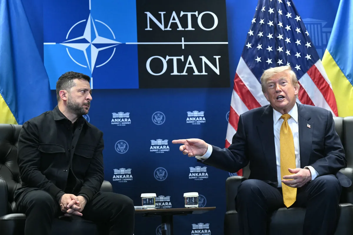 Zelenszkij és Trump az ankarai NATO-csúcstalálkozón tárgyalt utoljára