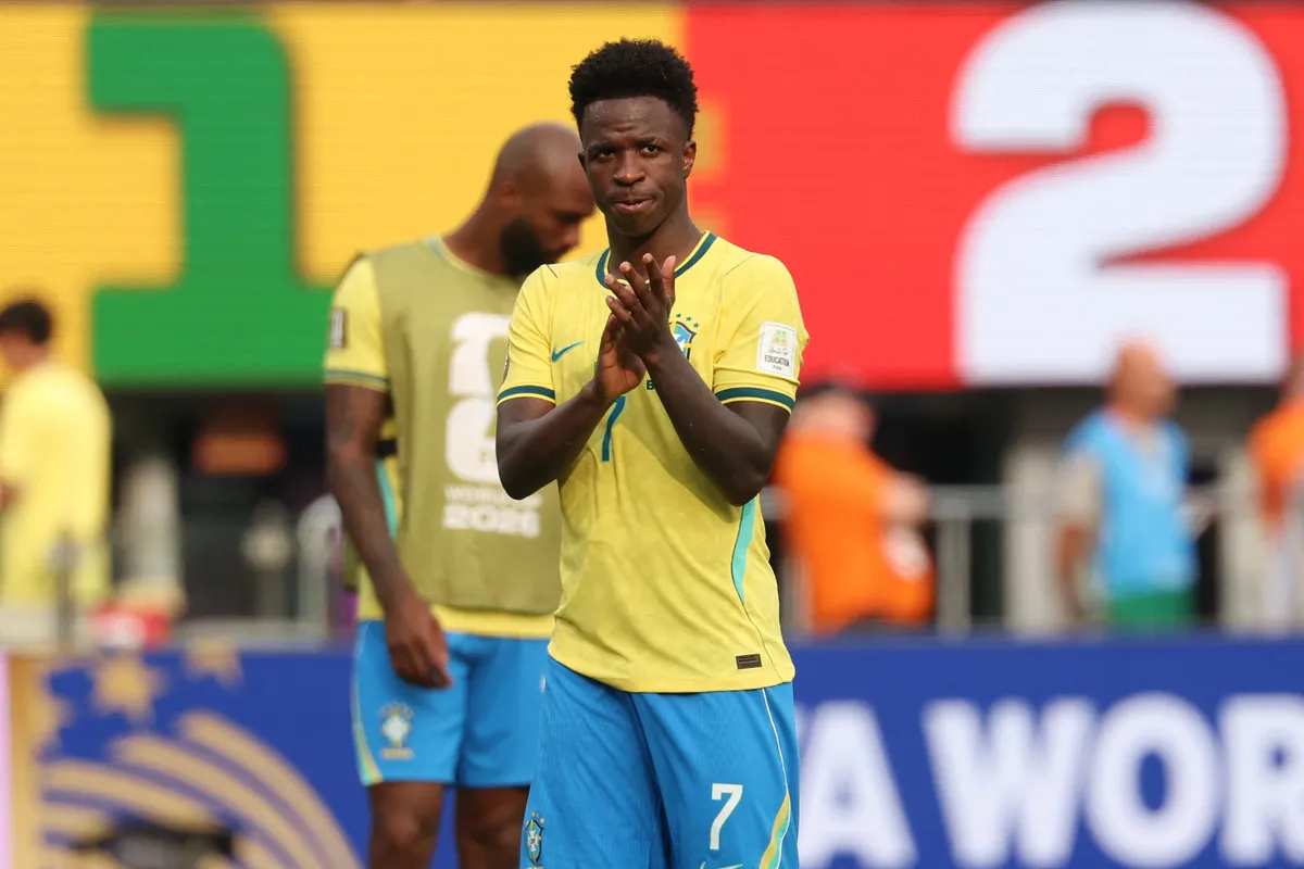 Vinícius Júnior nem tudott sokáig menetelni Brazíliával a vb-n
