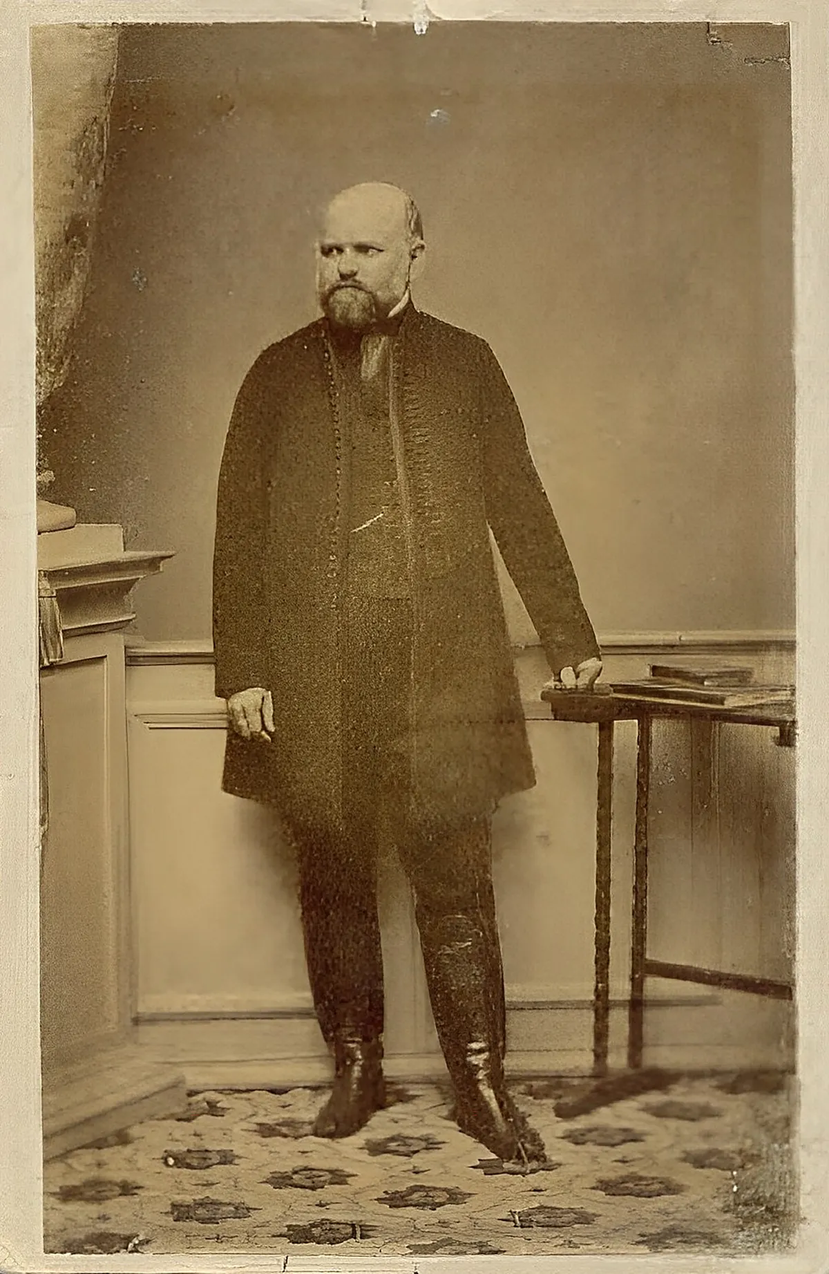 Semmelweis Ignác fotója 1863-ból.
