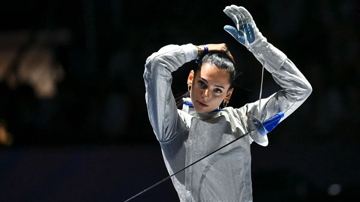 Szűcs Luca már háromszor vb-győztes a magyar női kardcsapattal Fotó: Czeglédi Zsolt