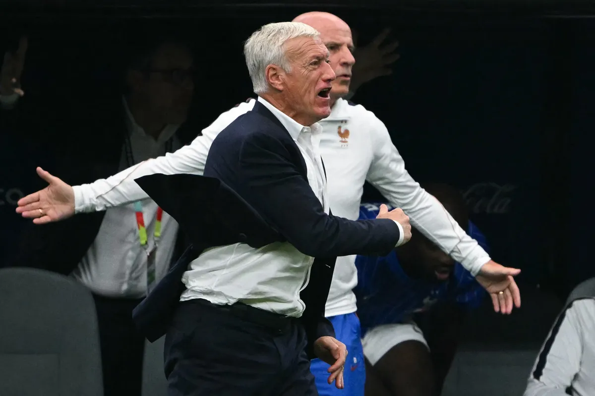 A leköszönő Didier Deschamps nem tudta sorozatban harmadszor vb-döntőbe vezetni csapatát