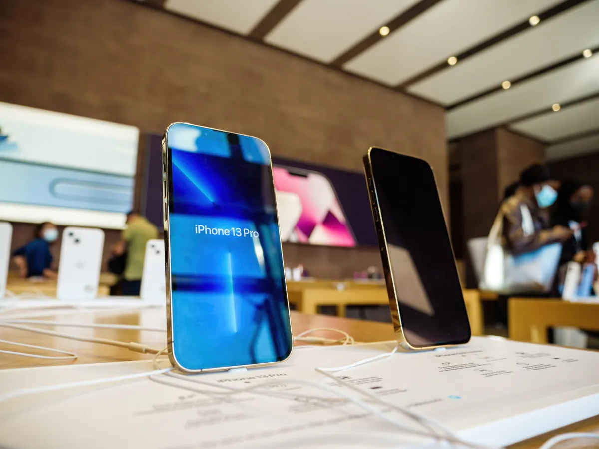 Iphone, telefon, Iphonetelefon