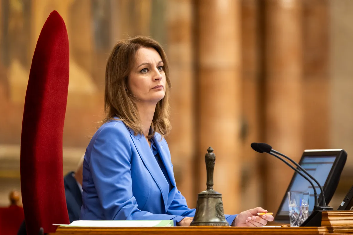 Parlament, Országgyűlés, 2026.07.06., Parlament ülés, rendkívüli ülés,  Parlamentrendkívüliülés, Forsthoffer Ágnes
A Magyar Országgyűlés elnöke, Forsthoffer Ágnes, ForsthofferÁgnes, 