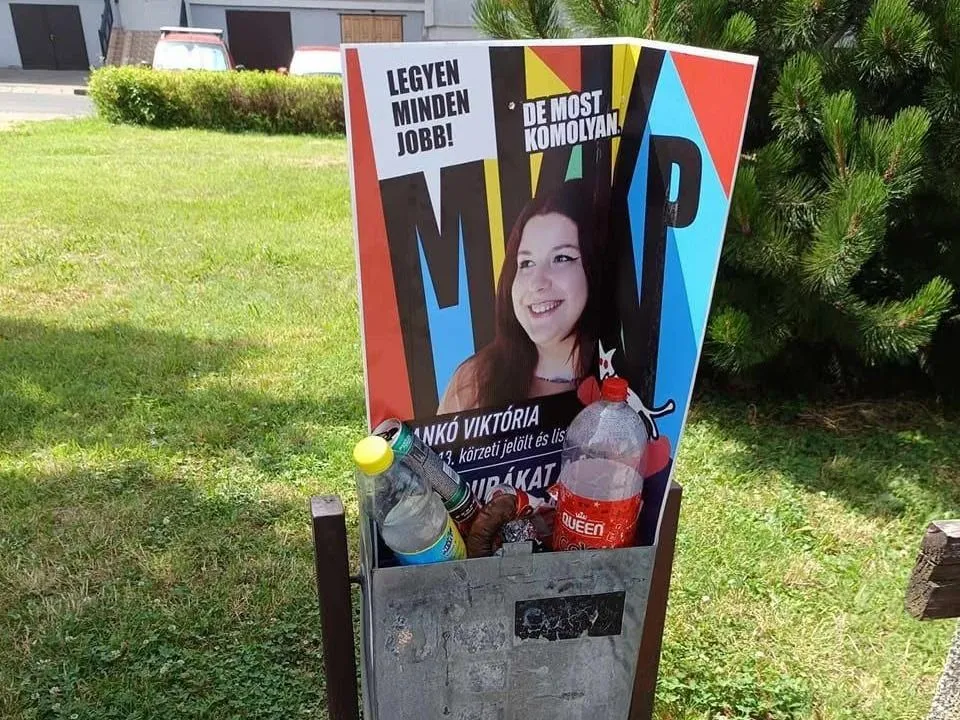 Hankó Viktória egykori kutyapártos pécsi képviselőt drogkereskedelem miatt vittek be a rendőrök (Forrás: Facebook)