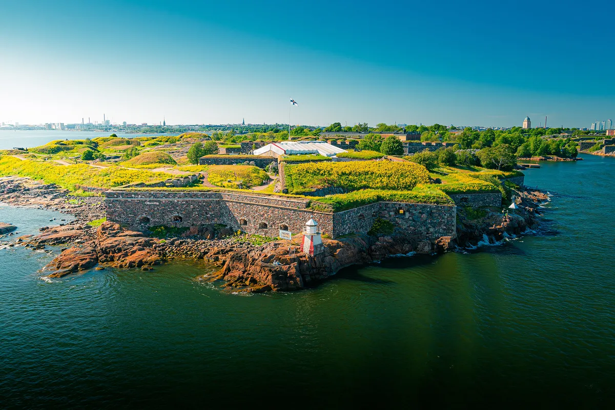 Suomenlinna erődje Helsinkiben