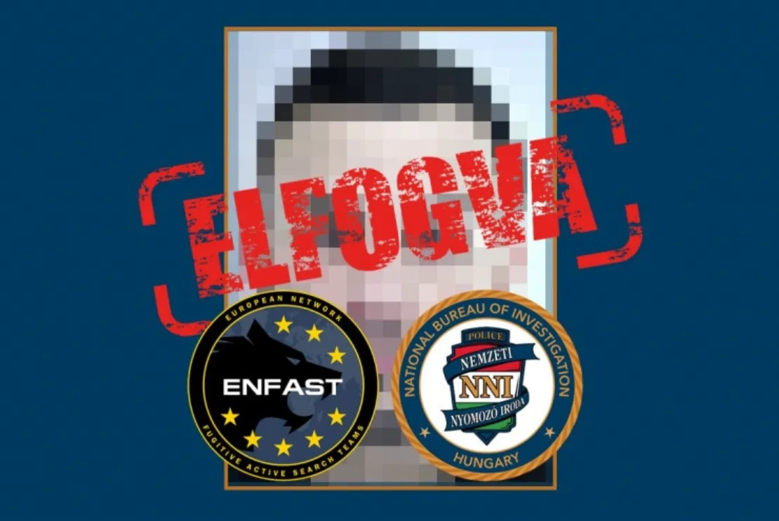 A magyar szökevény jelenleg kiadatási őrizetben van Németországban