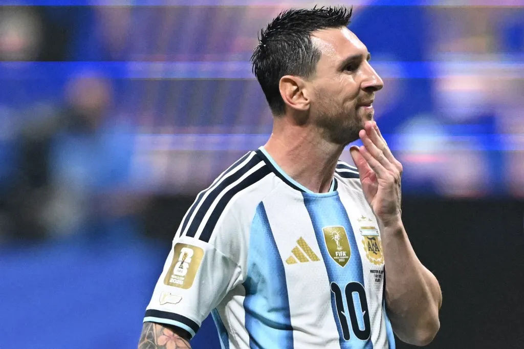 Lionel Messi az argentin válogatott klasszisa