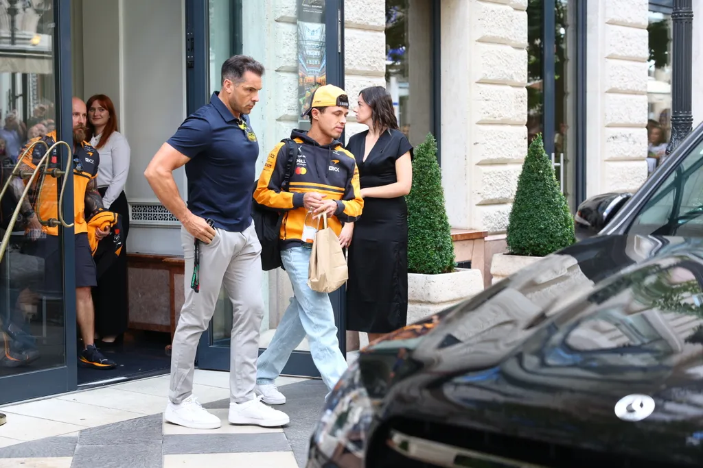 a McLaren párosa, Oscar Piastri és Lando Norris az Aria Hotel Budapestet választotta.