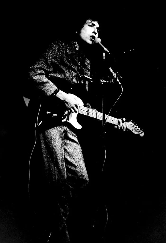 ARKIV 1966 - Bob Dylan, artist.  Foto: Jacob Forsell Code: 14  COPYRIGHT SCANPIX SWEDEN (Photo by JACOB FORSELL / TT News Agency via AFP)