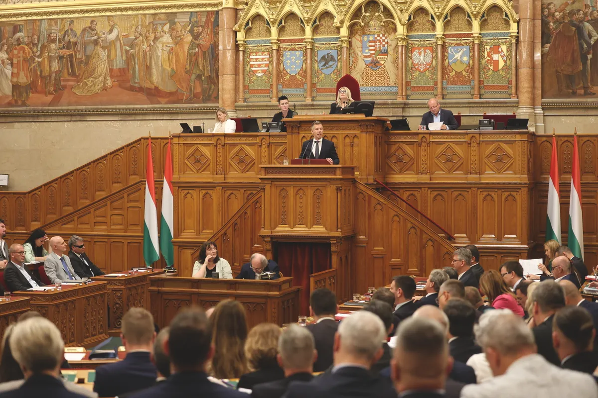 Parlament, Országgyűlés, plenáris ülés, Országgyűlésplenárisülés, 2026.07.27., Magyar Péter, MagyarPéter,