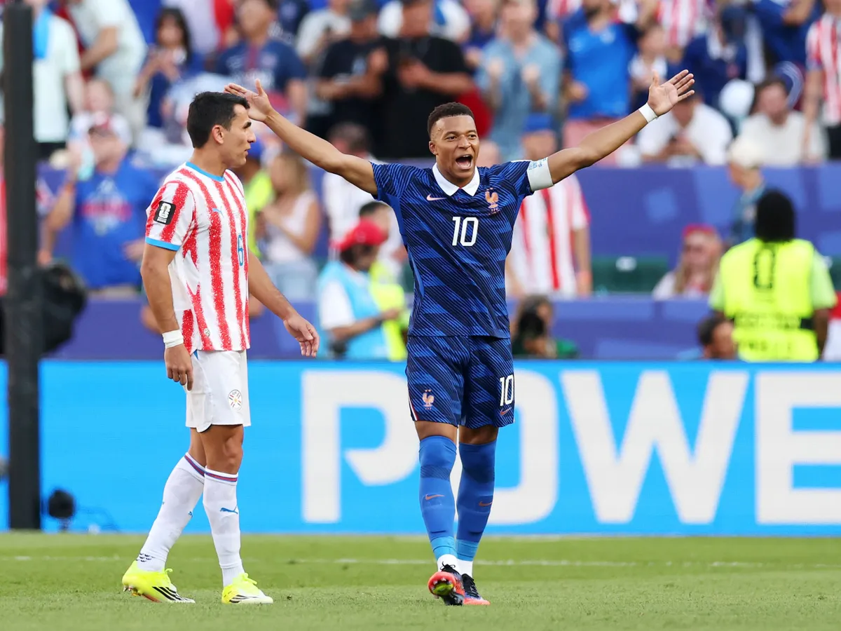 Paraguay-Franciaország: Kylian Mbappé