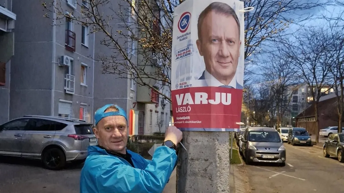 Varju László a választási kudarcán töprengett.