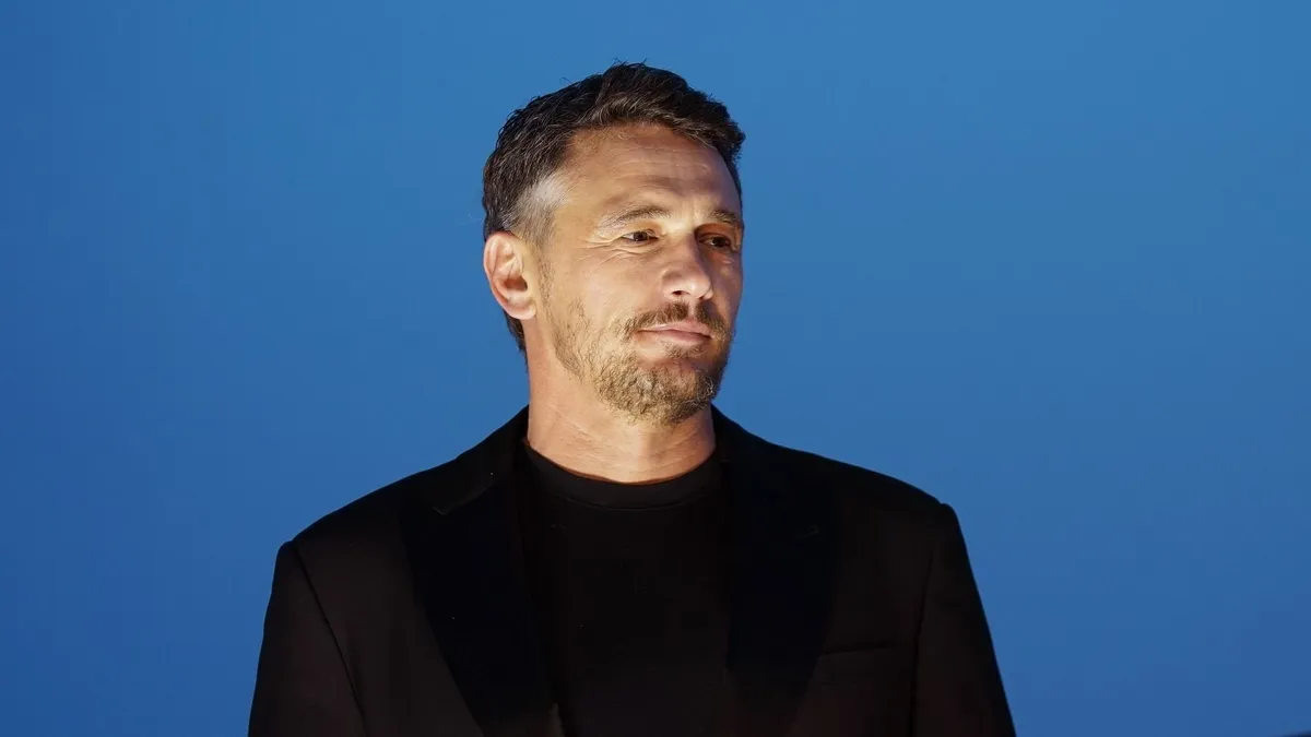James Franco attends the 71st Taormina Film Festival in Taormina, Italy, on June 10, 2025. (Photo by Gabriele Maricchiolo/NurPhoto) (Photo by Gabriele Maricchiolo / NurPhoto via AFP)