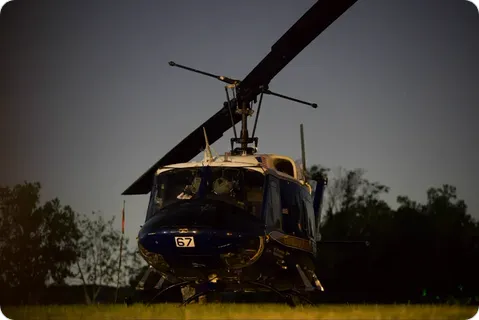 helikopter kényszerleszállás washington