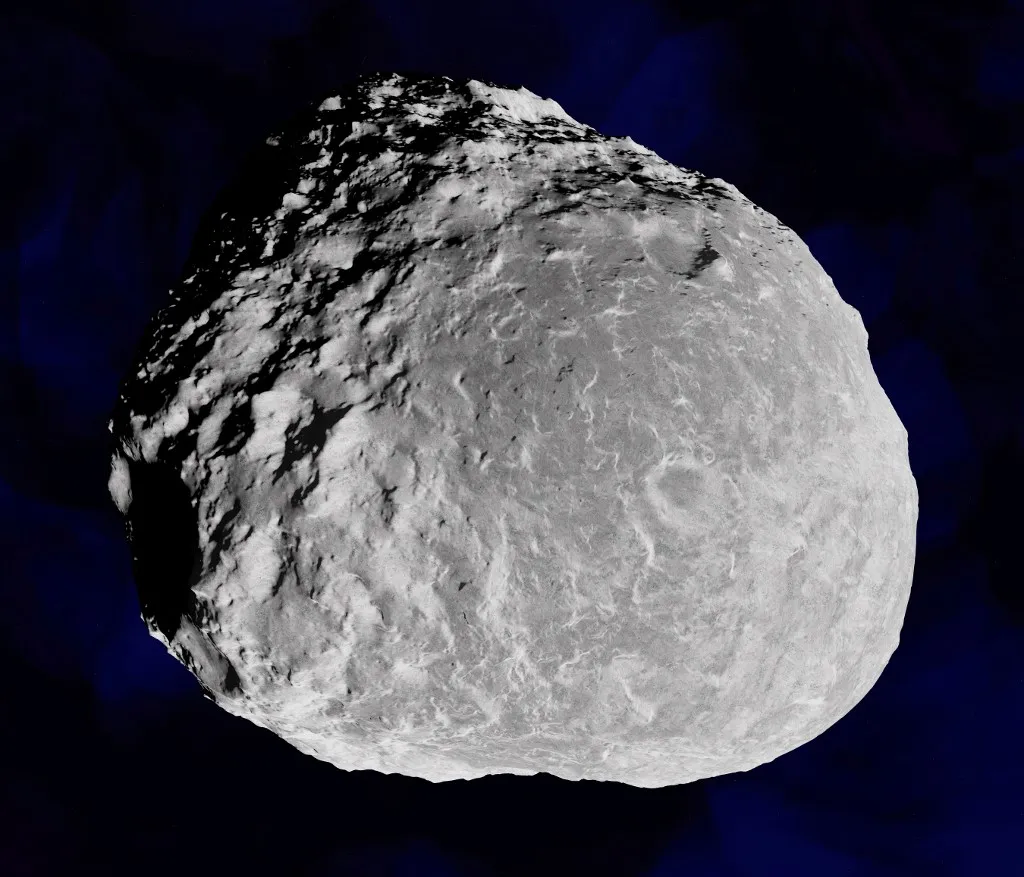 aszteroida Művészi illusztráció az Apophis aszteroidáró Artist's concept of the Apophis asteroid. Apophis asteroid is orbiting near Earth in the year 2029 and will be able to be seen with the naked eye. (Photo by Corey Ford / StockTrek Images via AFP)