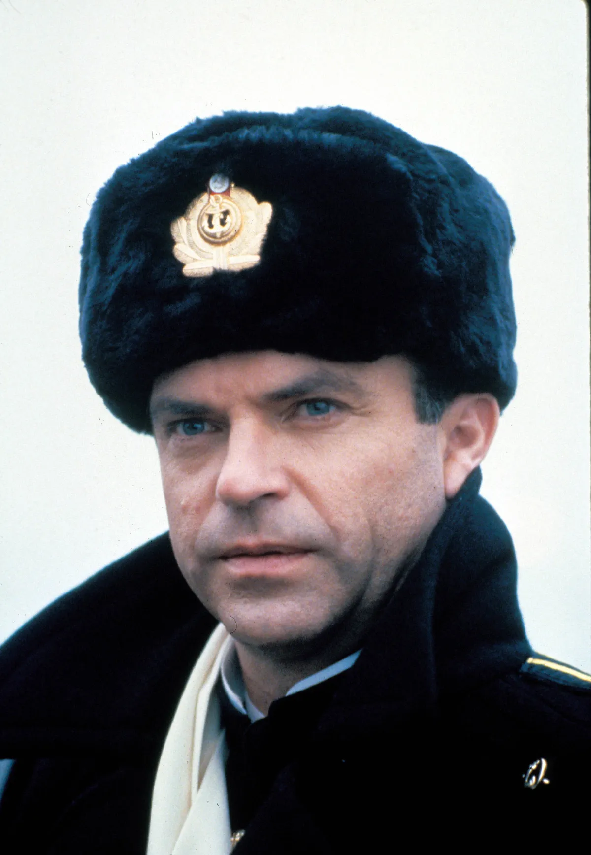 Sam Neill, a Vadászat a Vörös Októberre sztárja volt.