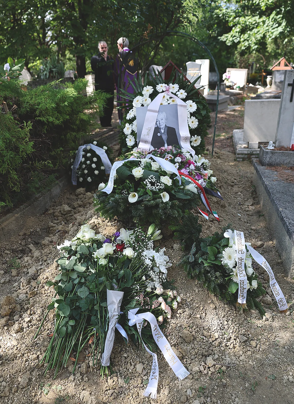 Csernus Mariann temetésére ma, július 23-án került sor.