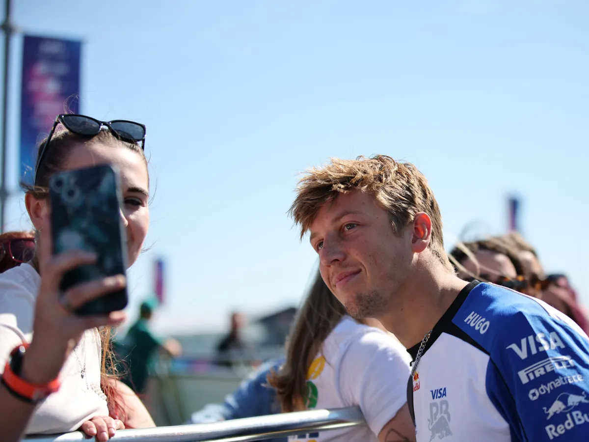 Liam Lawson during the Formula 1 Pirelli British Grand Prix 2026 at the Circuit of Silverstone in Silverstone, United Kingdom, on July 2, 2026. (Photo by Paul Foster/Alessio Morgese/NurPhoto) (Photo by Paul Foster / NurPhoto via AFP)