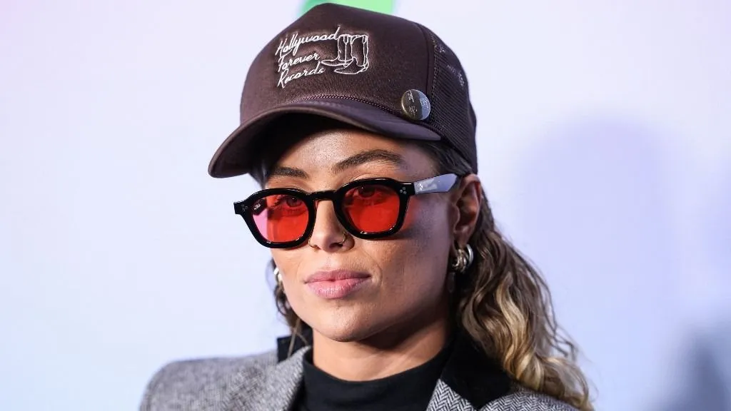 Tash Sultana arrives at the 21st Annual G'Day USA (American Australian Association) Arts Gala 2024 held at the Skirball Cultural Center on February 1, 2024 in Los Angeles, California, United States. (Photo by Xavier Collin/Image Press Agency/NurPhoto) (Photo by Image Press Agency / NurPhoto via AFP)