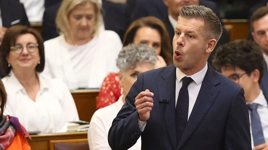Parlament, az Országgyűlés plenáris ülése, Országgyűlésplenárisülése, 2026.06.29.
Magyar Péter, MagyarPéter