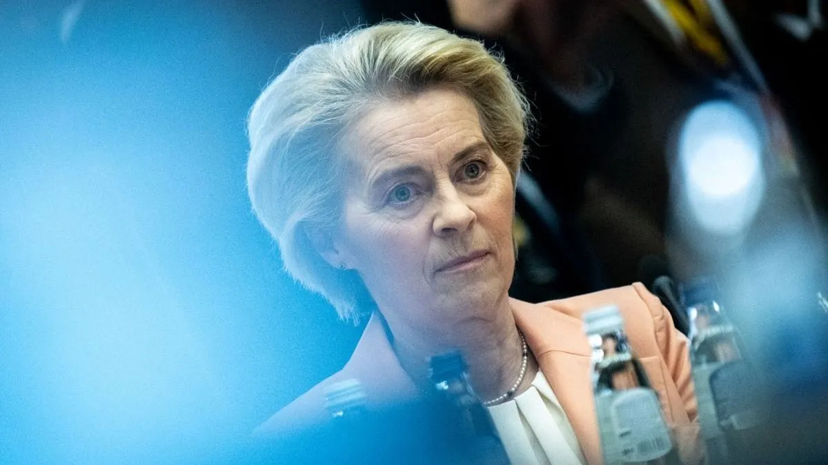 Ursula von der Leyen kínos helyzetbe került: soha ennyi LNG-t nem vásárolt még Európa az oroszoktól (Fotó: Hans Lucas/AFP)