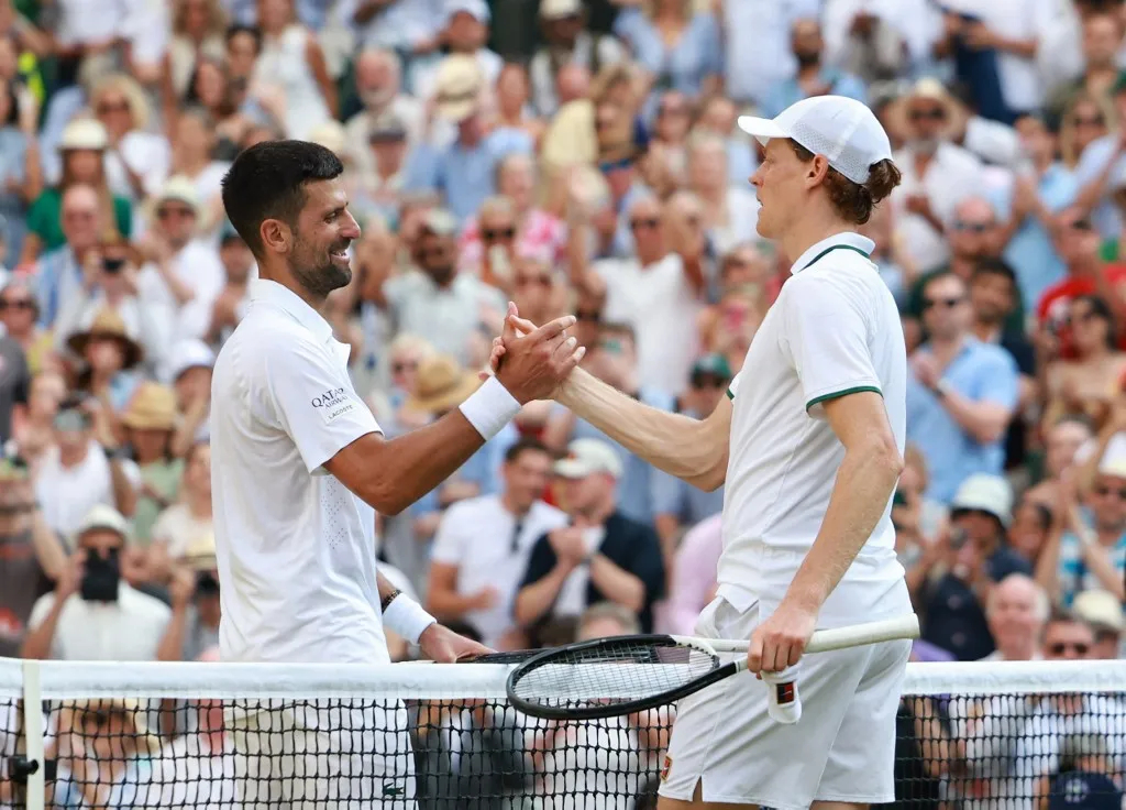 Jannik Sinner nem adott esélyt Novak Djokovicsnak Wimbledonban 