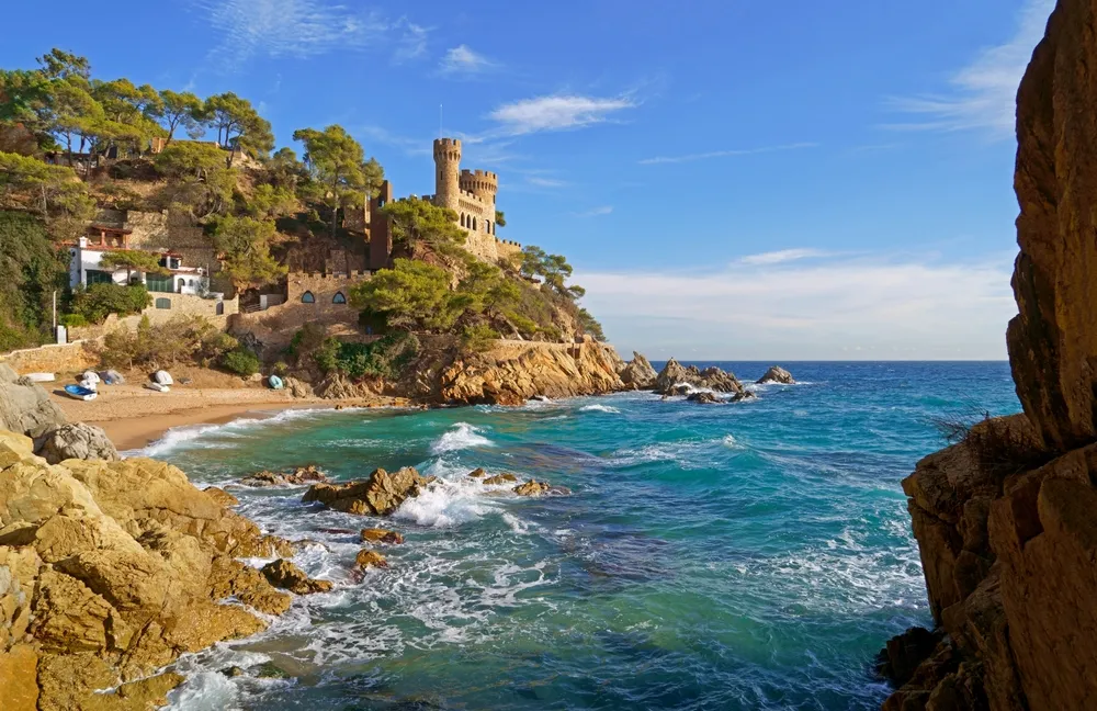 Costa Brava mediterrán tengerpartja