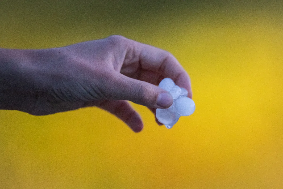 A jégeső kialakulása összetett folyamat eredménye