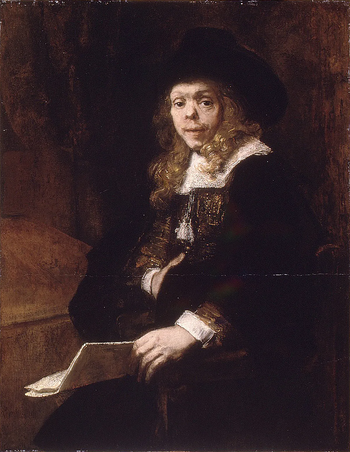 A szifilisz fertőzésben szenvedő Gerard de Lairesse portréja.