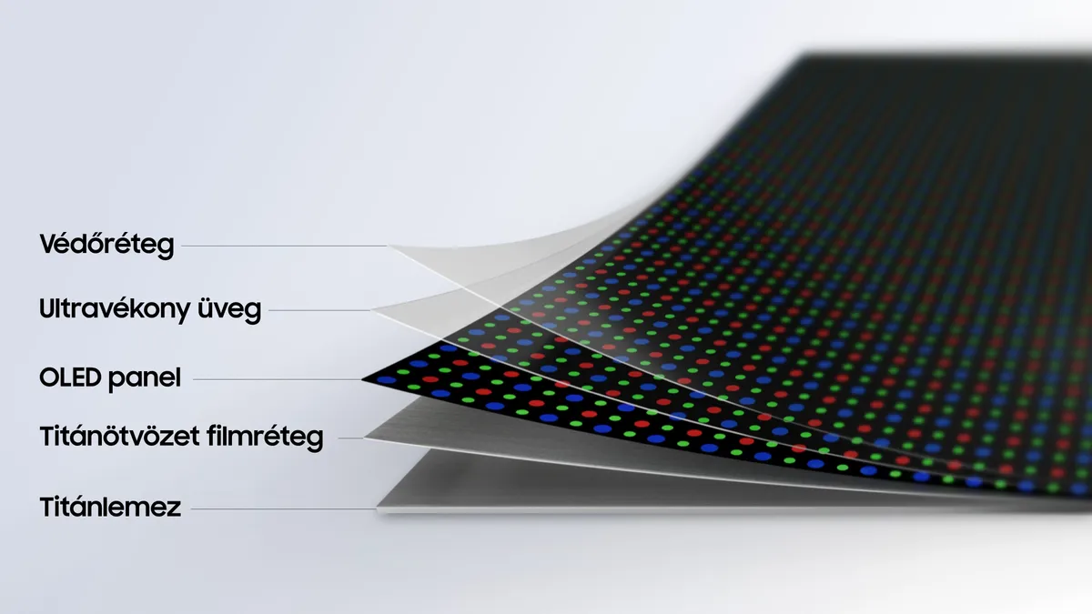 A Samsung új Flex Titánium technológiája vizuálisan bemutatva
