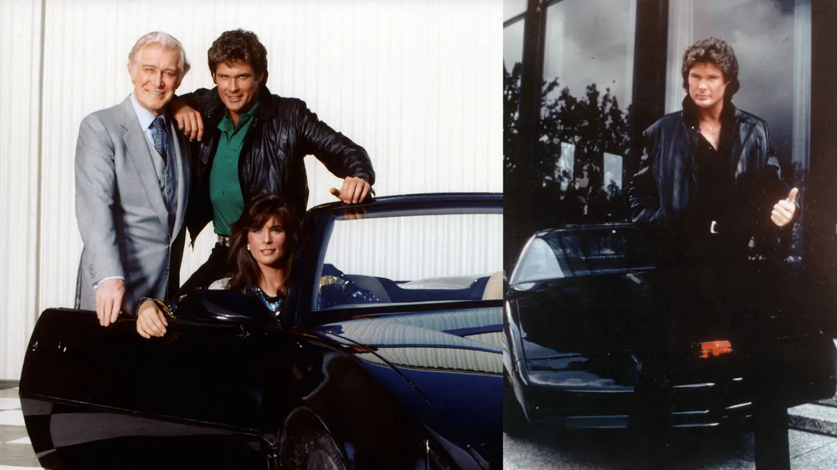 A Knight Rider sorozat négy évadot ért meg a nyolcvanas években