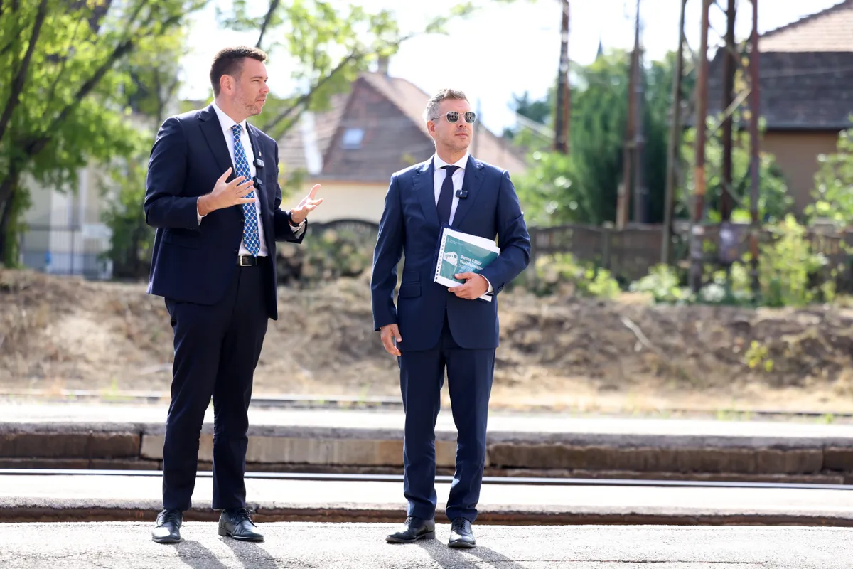 Vitézy Dávid és Magyar Péter