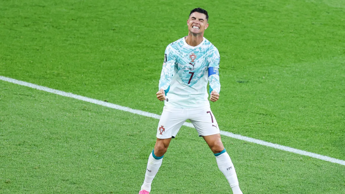 A Portugália-Horvátország harmincketted-döntőn Cristiano Ronaldo először szerzett gólt karrierje során a vb egyenes kieséses szakaszában