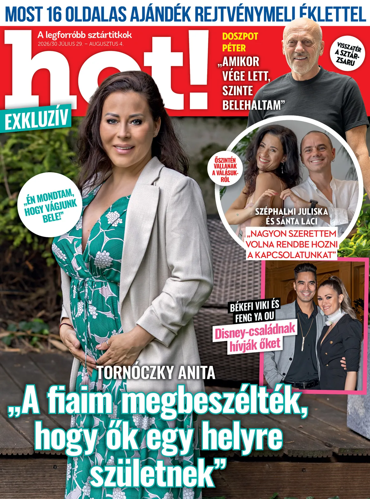 hot! címlap Tornóczky Anitával